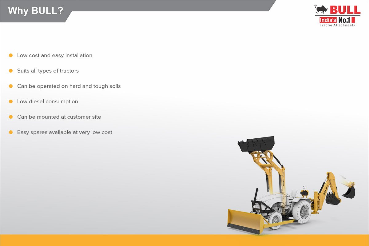 Backhoe Loader Dozer Features